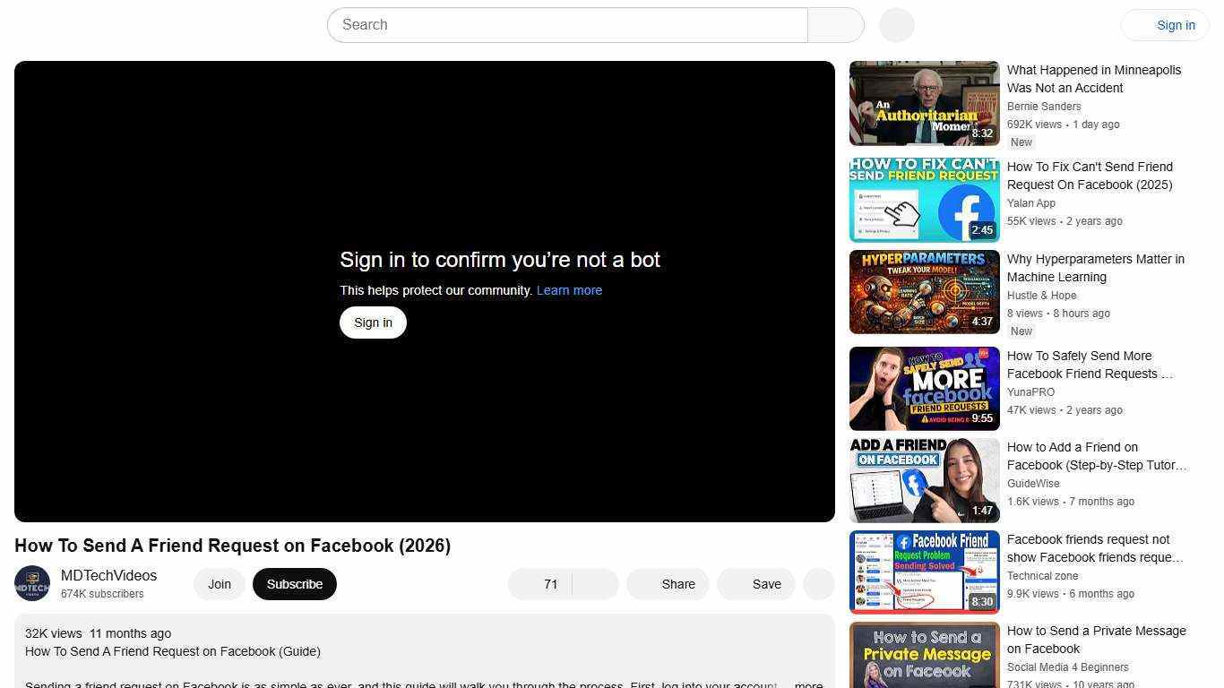 How To Send A Friend Request on Facebook (2026) - YouTube