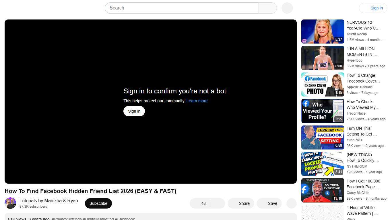 How To Find Facebook Hidden Friend List 2026 (EASY & FAST) - YouTube